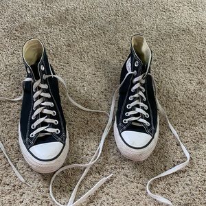 Black converse
